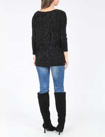 Bluza Bershka, negru Negru