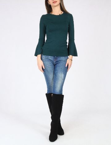 Bluza Bershka, verde