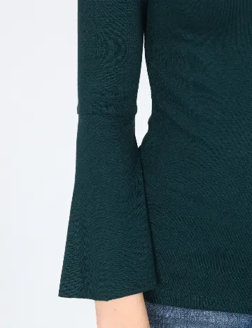 Bluza Bershka, verde Verde