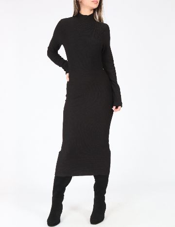 Rochie medie Bershka, negru