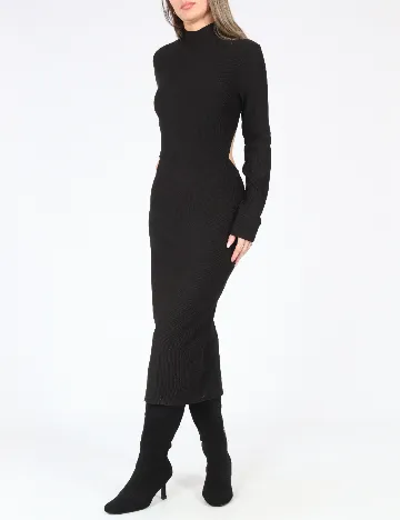 Rochie medie Bershka, negru Negru