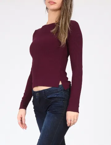 Bluza Bershka, mov Mov