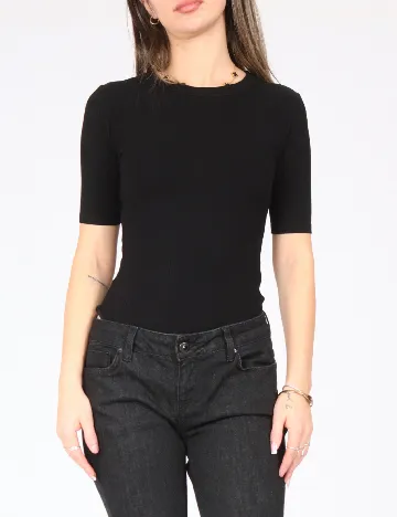 Body Bershka, negru Negru