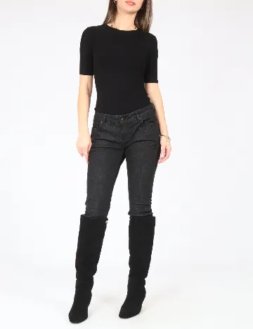 Body Bershka, negru Negru