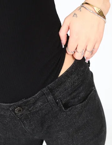 Body Bershka, negru Negru