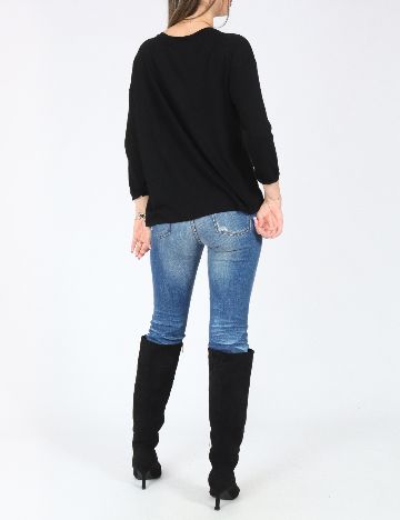 Bluza Bershka, negru