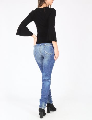 Bluza Bershka, negru