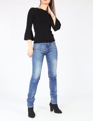 Bluza Bershka, negru