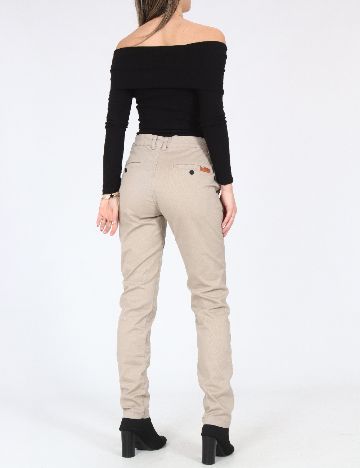 Pantaloni Bershka, bej
