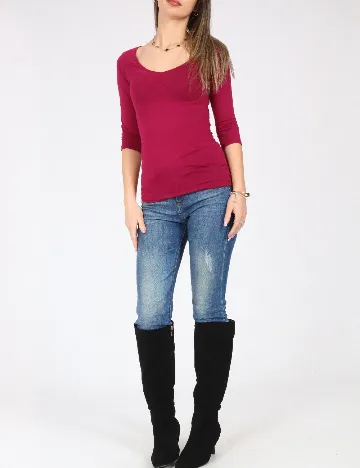 Bluza Bershka, visiniu Rosu