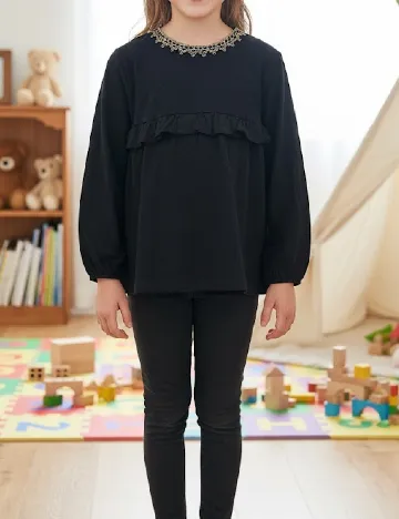 Bluza Zara, bleumarin Albastru