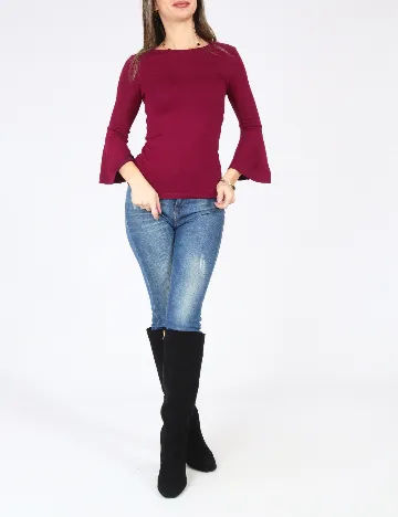 Bluza Bershka, visiniu Rosu