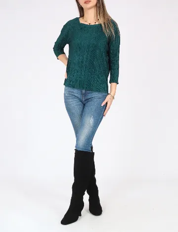 Bluza Bershka, verde Verde