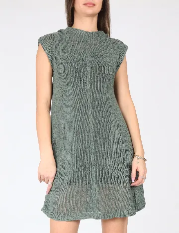 Rochie scurta Zara, verde Verde