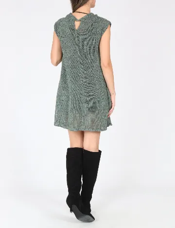 Rochie scurta Zara, verde Verde