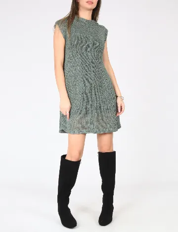 Rochie scurta Zara, verde Verde