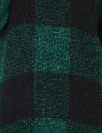 Pulover Pull&Bear, verde/negru Verde