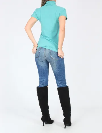 Bluza Bershka, albastru Albastru