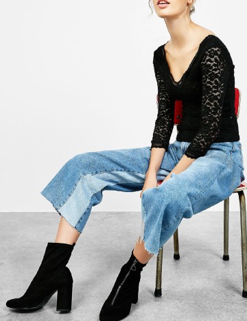 Bluza Bershka, negru