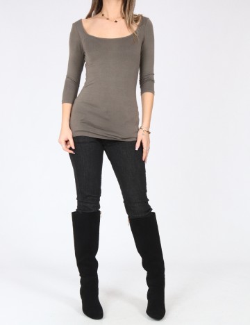 Bluza Bershka, maro deschis