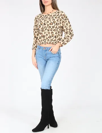 Bluza Zara, animal print Animal print