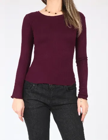 Bluza Bershka, mov Mov