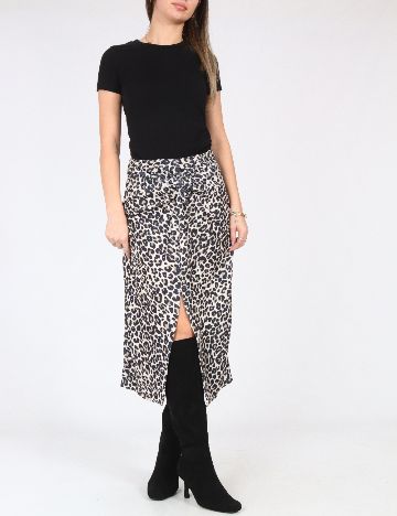 Fusta Pull&Bear, animal print