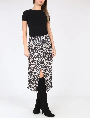 Fusta Pull&Bear, animal print Animal print