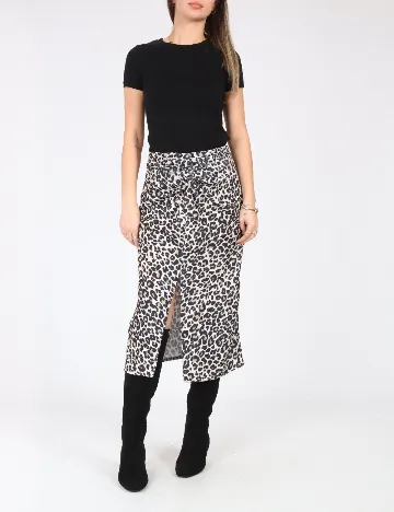 Fusta Pull&Bear, animal print Animal print