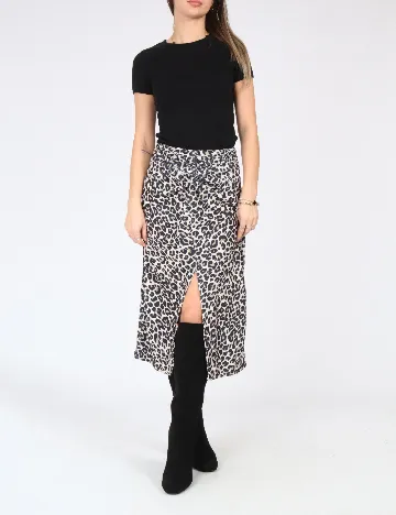 Fusta Pull&Bear, animal print Animal print