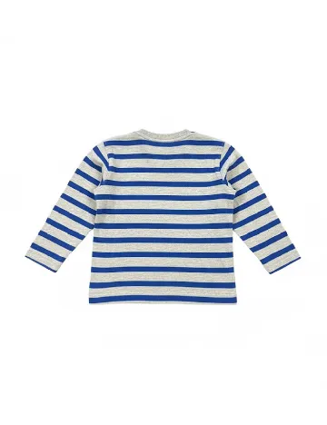 Bluza Zara, gri/albastru Albastru