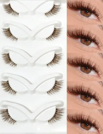 Gene false 5 perechi SHEIN, maro Maro