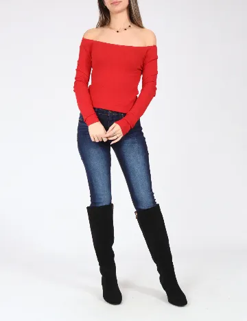 Top Pull&Bear, rosu Rosu