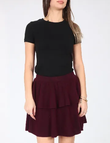 Fusta Zara, visiniu Rosu