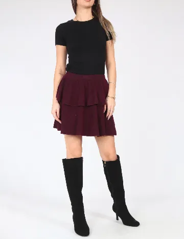 Fusta Zara, visiniu Rosu