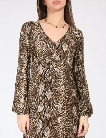 Rochie medie Pull&Bear, mix culori Mix culori