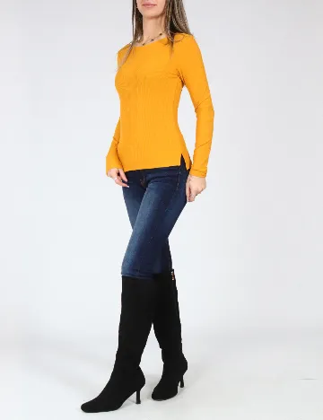 Bluza Bershka, galben Galben