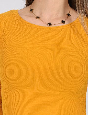 Bluza Bershka, galben