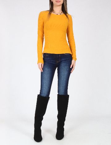 Bluza Bershka, galben