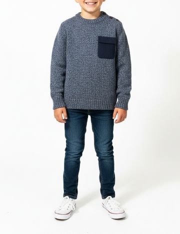 Pulover Zara, bleumarin