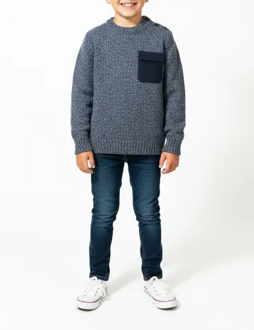 Pulover Zara, bleumarin Albastru