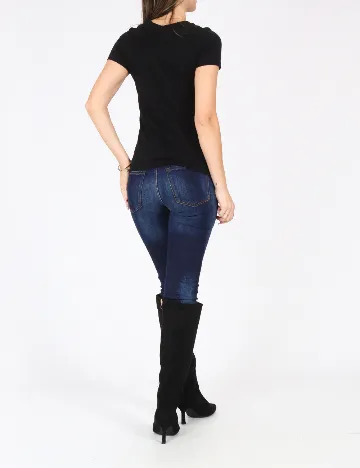 Tricou Pull&Bear, negru Negru