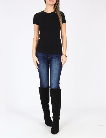 Tricou Pull&Bear, negru