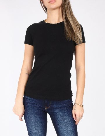 Tricou Pull&Bear, negru