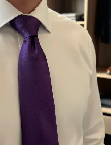 Cravata Zara, mov Mov