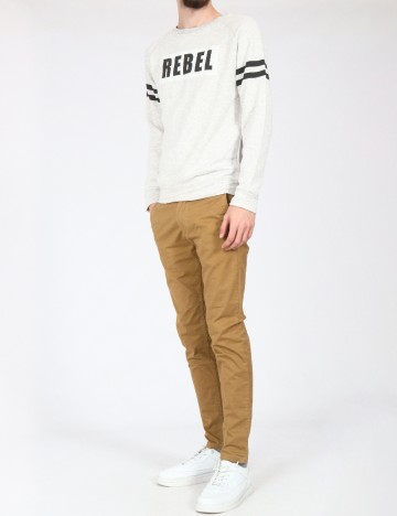 Pantaloni Pull&Bear, maro