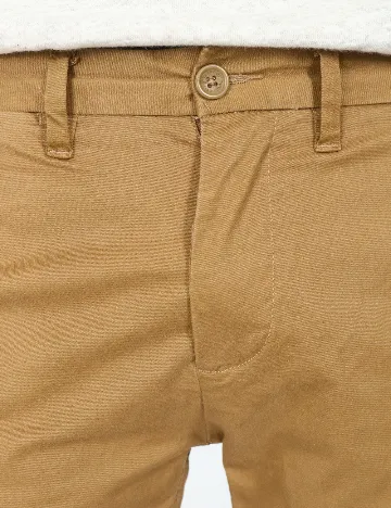 Pantaloni Pull&Bear, maro Maro