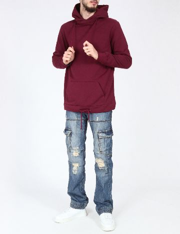 Blugi Bershka, albastru