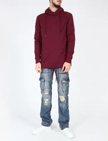 Blugi Bershka, albastru Albastru