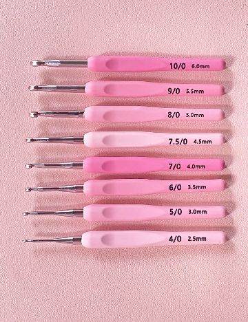 Crosete 8 bucati SHEIN, roz